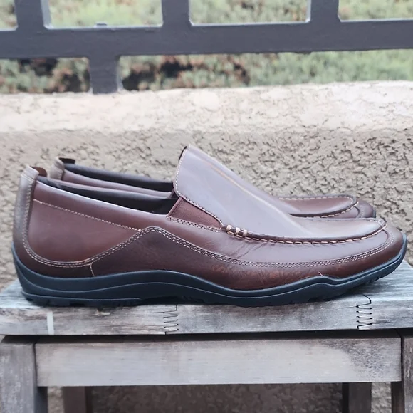 Cole Haan Loafers Chocolate Brown Size 13 - Picture 5 of 11